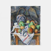 Nog steeds leven met fruit, Paul Cezanne Fleece Deken (Voorkant)