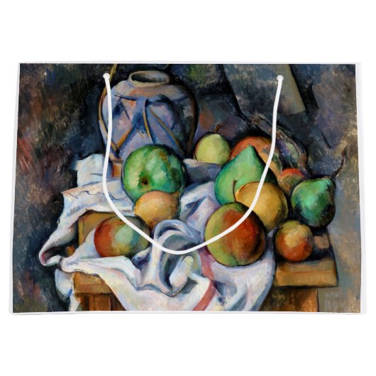 Nog steeds leven met fruit, Paul Cezanne Groot Cadeauzakje (Voorkant)