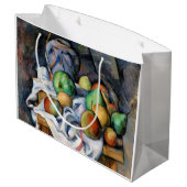 Nog steeds leven met fruit, Paul Cezanne Groot Cadeauzakje (Achterkant Gekanteld)