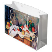 Nog steeds leven met fruit, Paul Cezanne Groot Cadeauzakje (Achterkant Gekanteld)