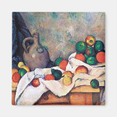 Nog steeds leven met fruit, Paul Cezanne Magneet (Voorkant)