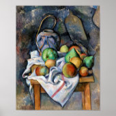 Nog steeds leven met fruit, Paul Cezanne Poster (Voorkant)