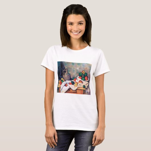 Nog steeds leven met fruit, Paul Cezanne T-shirt (Voorkant volledig)