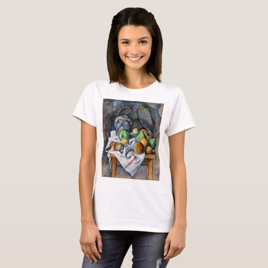 Nog steeds leven met fruit, Paul Cezanne T-shirt (Voorkant volledig)