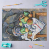Nog steeds leven met fruit, Paul Cezanne Tissuepapier (Craft)