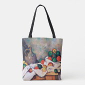 Nog steeds leven met fruit, Paul Cezanne Tote Bag (Achterkant)