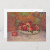 Nog steeds leven met fruit - Pierre-Auguste Renoir Briefkaart (Voorkant / Achterkant)