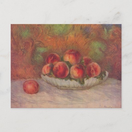 Nog steeds leven met fruit - Pierre-Auguste Renoir Briefkaart (Voorkant)