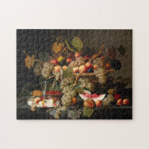 Nog steeds leven met fruitschilderwerk