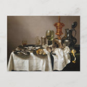 Nog steeds leven met gelte goblet - Willem Claesz. Briefkaart (Voorkant)