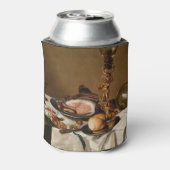 Nog steeds leven met ham, boeken en sierschepen blikjeskoeler (Blikje Achterkant)