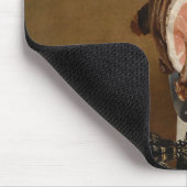 Nog steeds leven met ham, boeken en sierschepen muismat (Hoek)