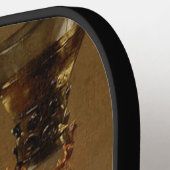 Nog steeds leven met ham, boeken en sierschepen pickleball paddle (Links Detail)