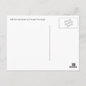 Nog steeds leven met Irises door Vincent Van Gogh Briefkaart (Achterkant)