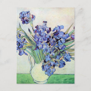 Nog steeds leven met Irises door Vincent van Gogh Briefkaart