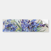 Nog steeds leven met Irises door Vincent van Gogh Bumpersticker (Voorkant)