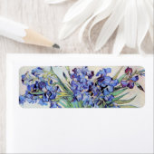 Nog steeds leven met Irises door Vincent van Gogh Etiket (Insitu)