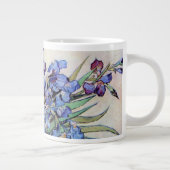 Nog steeds leven met Irises door Vincent van Gogh Grote Koffiekop (Rechts)