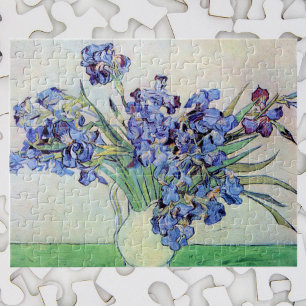 Nog steeds leven met Irises door Vincent van Gogh Legpuzzel