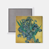 Nog steeds leven met Irises door Vincent van Gogh Magneet (Voorkant / Achterkant)