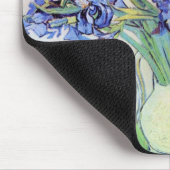 Nog steeds leven met Irises door Vincent van Gogh Muismat (Hoek)