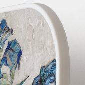 Nog steeds leven met Irises door Vincent van Gogh Pickleball Paddle (Links Detail)