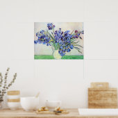 Nog steeds leven met Irises door Vincent van Gogh Poster (Keuken)