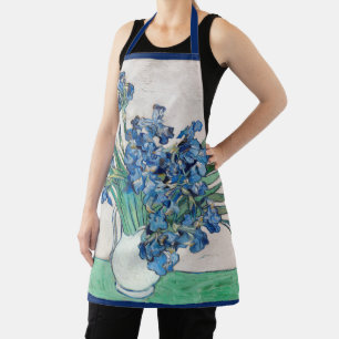 Nog steeds leven met Irises door Vincent van Gogh Schort