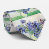 Nog steeds leven met Irises door Vincent van Gogh Stropdas (Opgerold)
