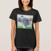 Nog steeds leven met Irises door Vincent van Gogh T-shirt (Voorkant)