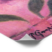 Nog steeds leven met Japans Woodblock door Gauguin Poster (Hoek)