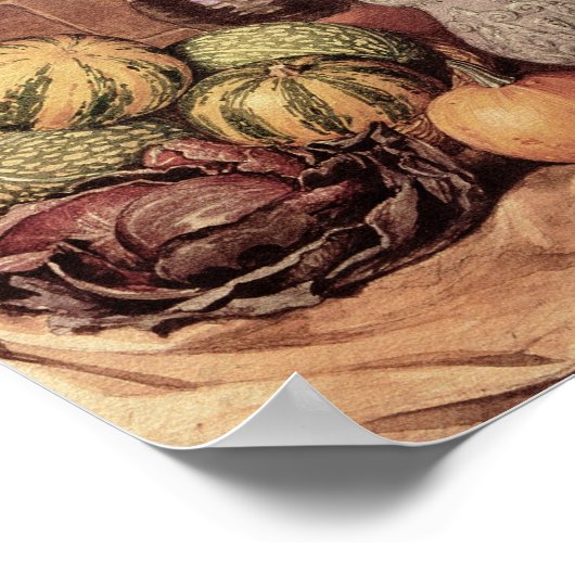 Nog steeds leven met kersteten poster (Hoek)