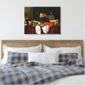 Nog steeds leven met kreeft canvas afdruk (Insitu (Slaapkamer))