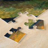 Nog steeds leven met melk Jug en fruit van Cezanne Legpuzzel (Zijkant)