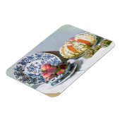 Nog steeds leven met Melon, 1872 Claude Monet Magneet (Linkerzijde)
