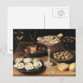 Nog steeds leven met oesters - Osias Beert Briefkaart (Voorkant / Achterkant)
