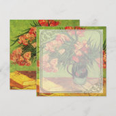 Nog steeds leven met Oleanders en Boeken, Van Gogh (Voorkant / Achterkant)