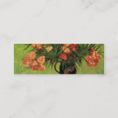 Nog steeds leven met Oleanders en Boeken, Van Gogh Mini Visitekaartje (Achterkant)