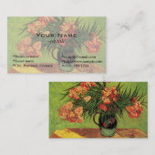 Nog steeds leven met Oleanders en Boeken, Van Gogh Visitekaartje (Voorkant / Achterkant)