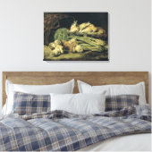 Nog steeds leven met paddenstoelen canvas afdruk (Insitu (Slaapkamer))