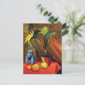 Nog steeds leven met Palms August Macke Briefkaart (Staand voorkant)