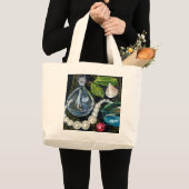 Nog steeds leven met parels grote tote bag (Voorkant (product))