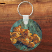 Nog steeds leven met peren, van Gogh Sleutelhanger (Voorkant)