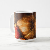 Nog steeds leven met pompoenen koffiemok (Voorkant links)