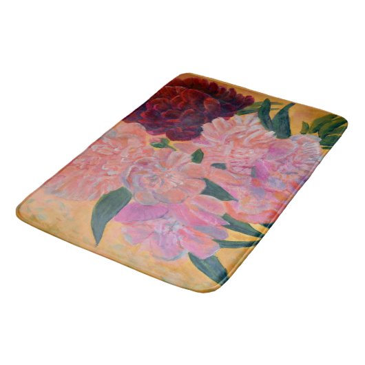 Nog steeds leven met pony's schilderen badmat (Gekanteld)