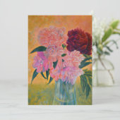 Nog steeds leven met pony's schilderen kaart (Staand voorkant)