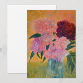 Nog steeds leven met pony's schilderen kaart (Voorkant / Achterkant)