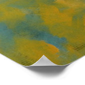 Nog steeds leven met pony's schilderen poster (Hoek)