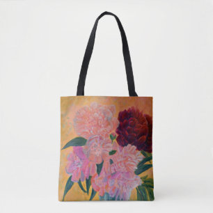 Nog steeds leven met pony's schilderen tote bag