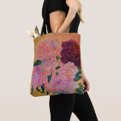 Nog steeds leven met pony's schilderen tote bag (Dichtbij)